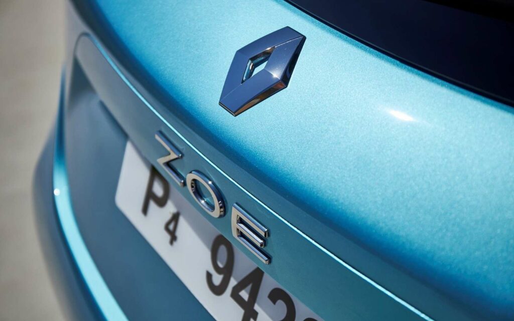 La Renault Zoe reste la voiture électrique préférée des Français. © Renault
