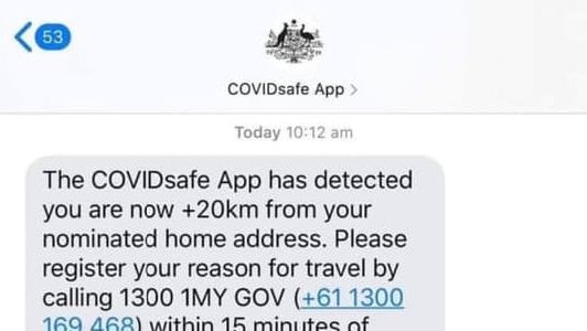 Los mensajes falsos de la aplicación COVIDSafe comienzan a circular