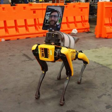 Le robot-chien Spot de Boston Dynamics est devenu docteur. © Boston Dynamics