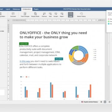 OnlyOffice Document Editor permet de collaborer autour d