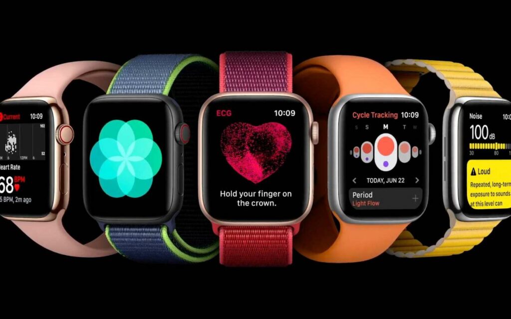 watchOS 7 sera installé par défaut que l'Apple Watch 6. © Apple