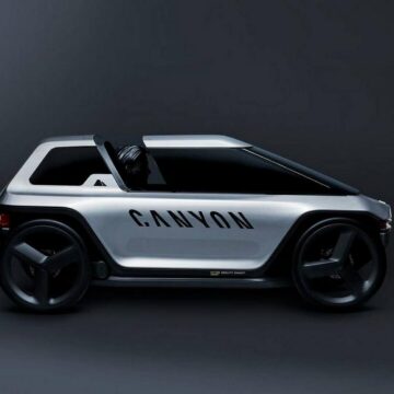 Le Future Mobility Concept de Canyon est un vélomobile. © Canyon