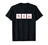 Camiseta Periodic-Table-Tesla