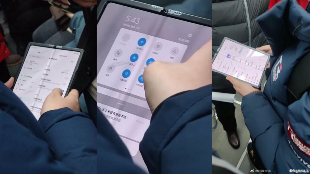 Xiaomi: un misterioso teléfono inteligente plegable en la carrera |  Diario del friki
