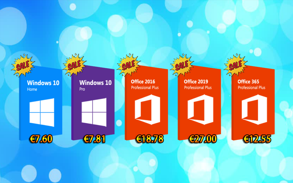[Grosse Promotion] Windows 10 pro a 7,81 € y Office 2016 a 18,78 € |  Diario del friki