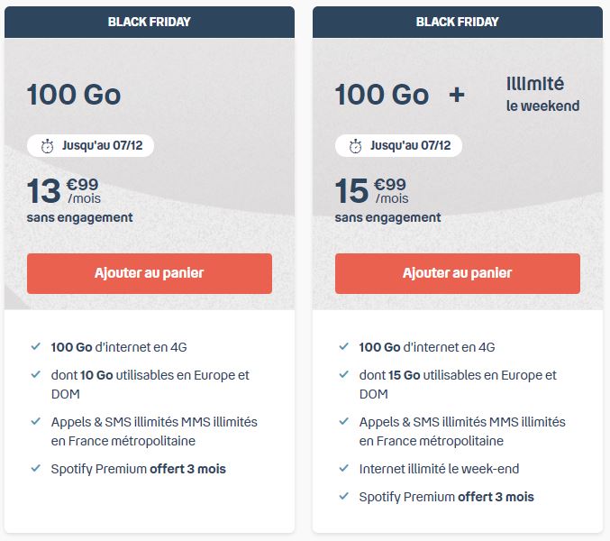 [Black Friday] ¡B & You ofrece un plan de 100 GB a 13,99 euros al mes sin límite de tiempo!  |  Diario del friki
