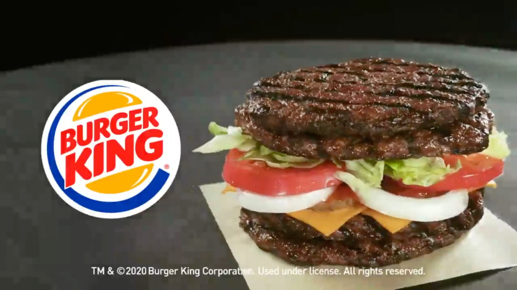 Burger King reemplaza los panecillos de hamburguesa con… carne |  Diario del friki