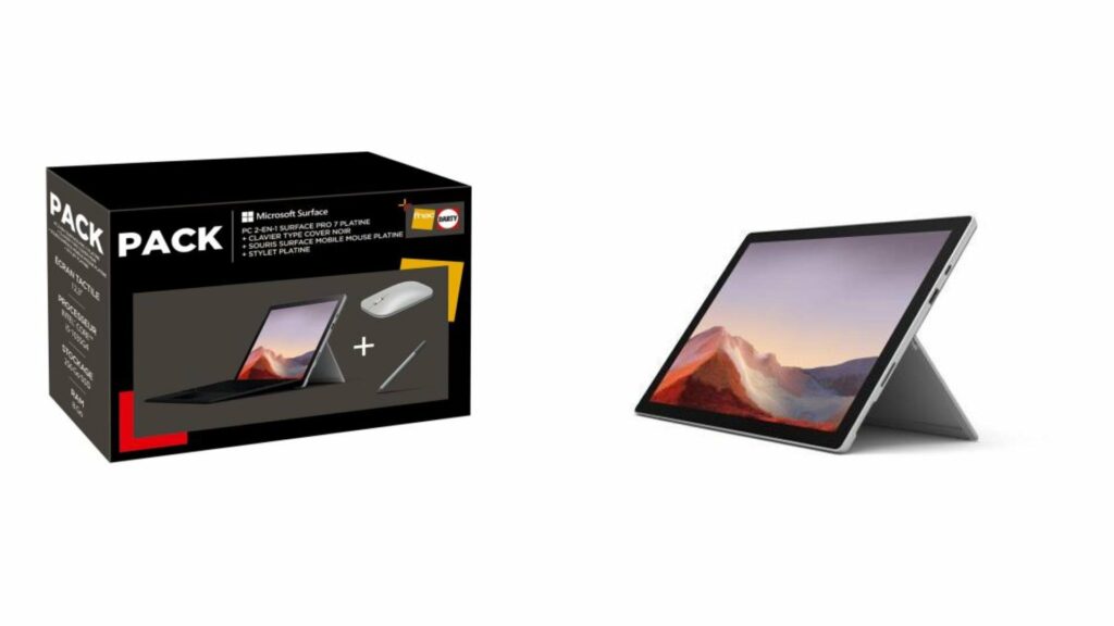 El pack Surface Pro 7 por menos de 1000 € gracias a una promoción del 42%