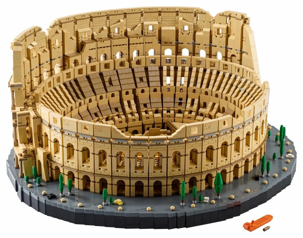 El Lego Coliseo es casi tan impresionante como su modelo |  Diario del friki