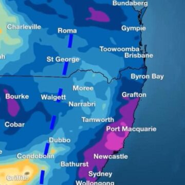 Sydney se prepara para el 'evento de lluvia de 24 horas más fuerte en un año'
