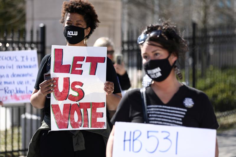 Grupos de derechos civiles de EE. UU. Demandan a Georgia por nuevas restricciones de voto radicales