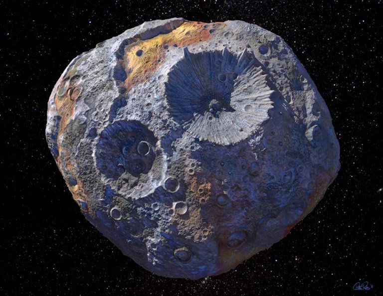 Se dice que este asteroide es el objeto cósmico más "caro" del sistema solar