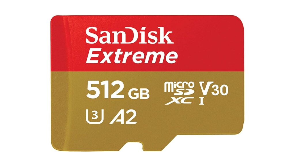 La tarjeta microSD Sandisk Extreme de 512 GB cae por debajo de los 90 euros