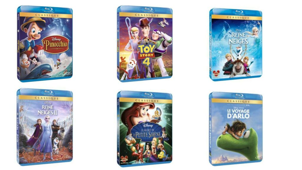 [Bon Plan] 6 Disney Blu-Ray (tu elección) por solo 50 euros en Fnac