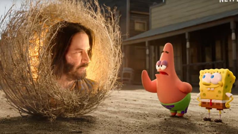 Bob Esponja La película de Keanu Reeves llegará a Netflix en noviembre
