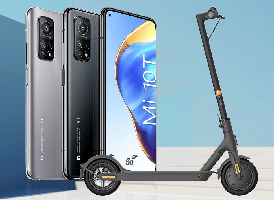 [Bon Plan] ¡Reserva el Xiaomi Mi 10T o Mi 10T Pro y llévate a casa un scooter eléctrico gratis!  |  Diario del friki