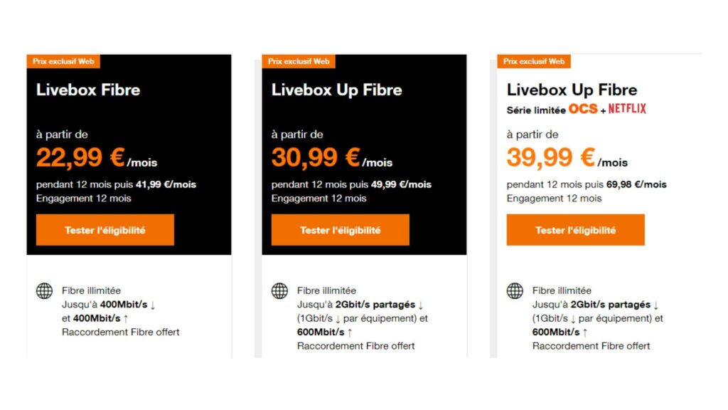 Orange suma Netflix y OCS a su oferta Up fiber por 9 euros más