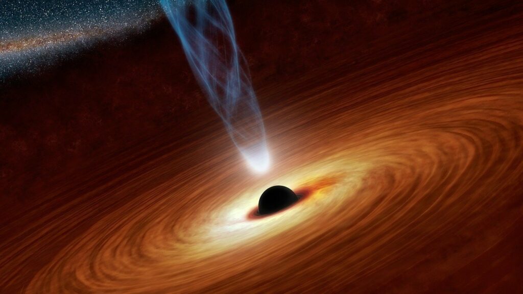 Este agujero negro supermasivo es casi tan antiguo como el Universo