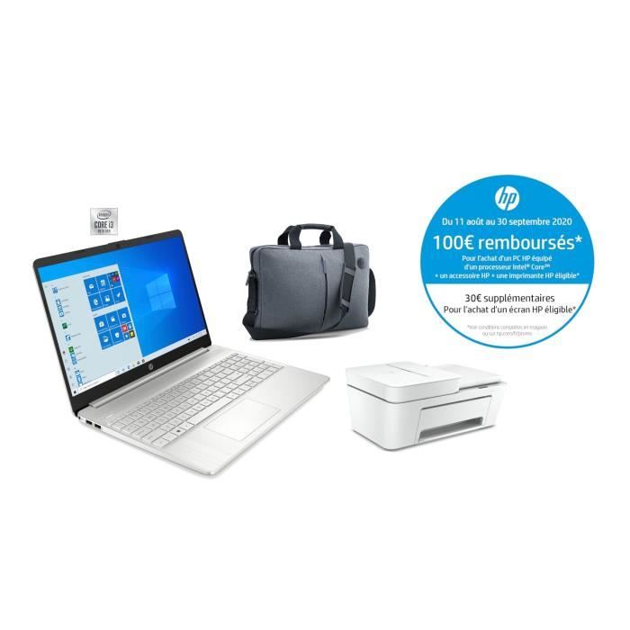 [Bon Plan] ¡El HP Laptop Pack 15S-FQ1036NF + impresora + bolsa por solo 329 euros!  |  Diario del friki
