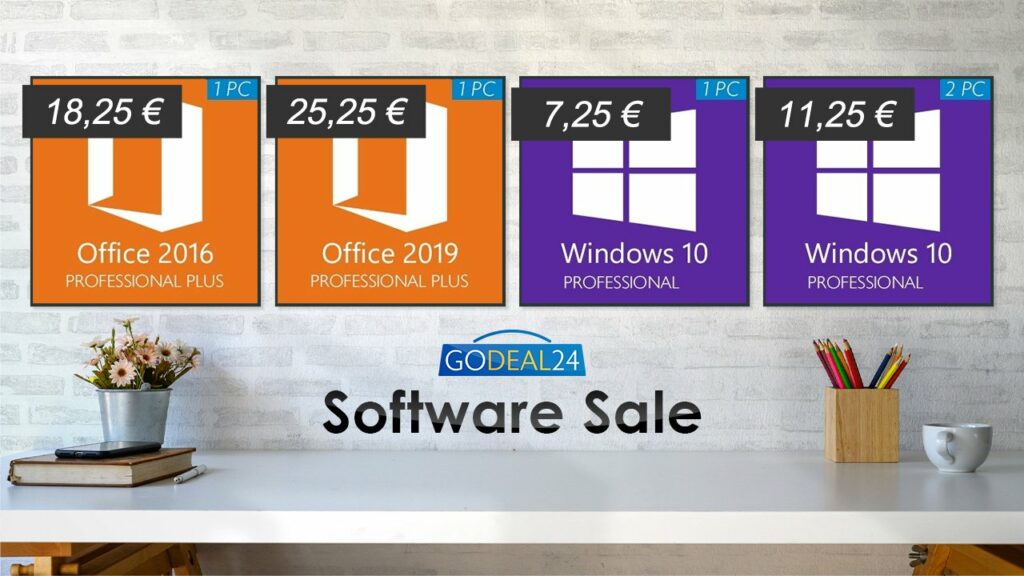 Especiales de abril en GoDeal 24: Windows 10 Pro a solo 7,25 euros