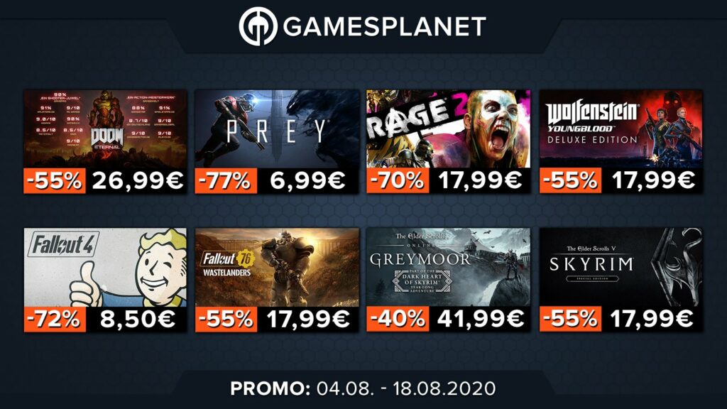 Gamesplanet: grandes promociones en EA hasta -64%, Quakecon hasta -73% ¡y muchas más!  |  Diario del friki