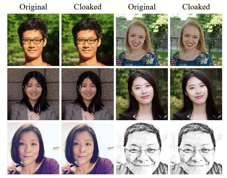 Esta herramienta protege tus selfies del reconocimiento facial
