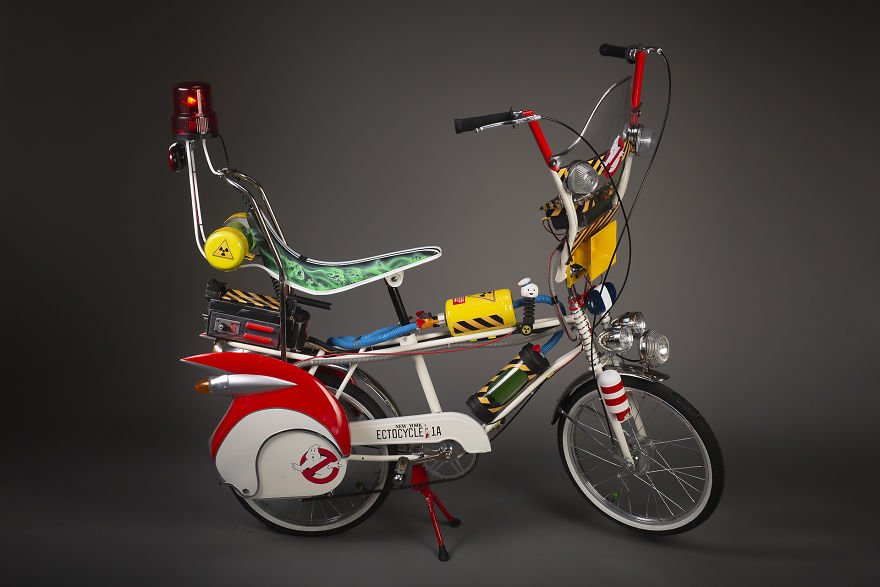 Un diseñador da a luz a una espléndida bicicleta de los Cazafantasmas |  Diario del friki