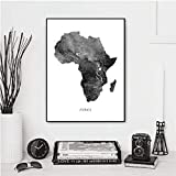 Carteles y carteles de ... mapas de África