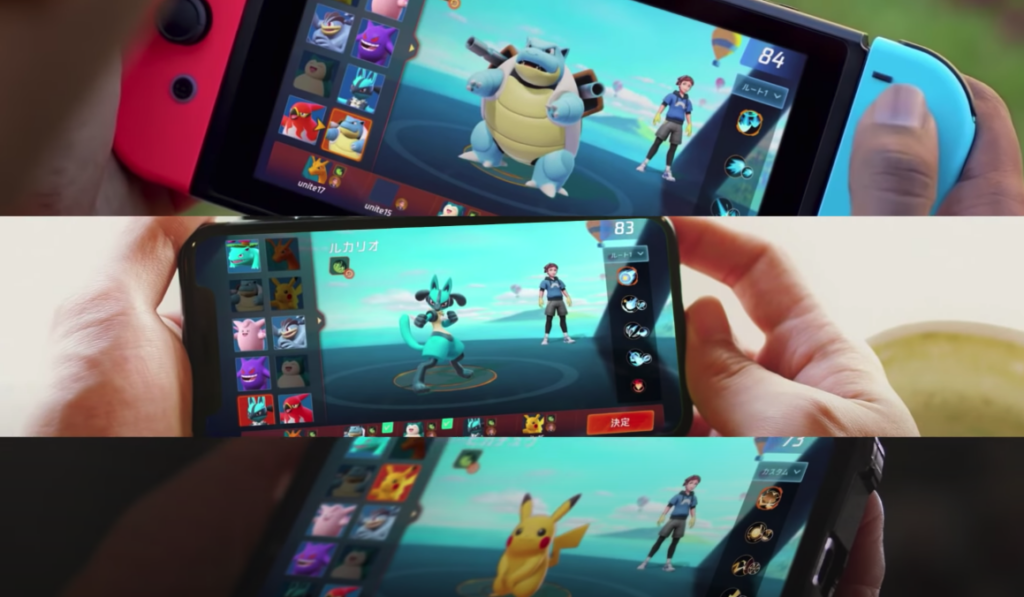 Pokémon Unite: MOBA próximamente para Switch, iOS y Android