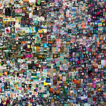 Everydays : the First 5.000 Days, le titre d'un collage de 5.000 images numériques s'est vendu aux enchères chez Christie's pour la somme astronomique de 69,3 millions de dollars. © Mike Winkelmann, alias Beeple
