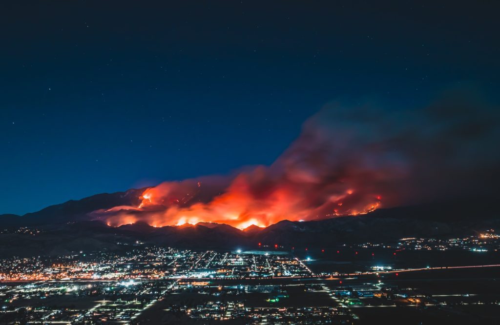 California lucha contra incendios forestales
