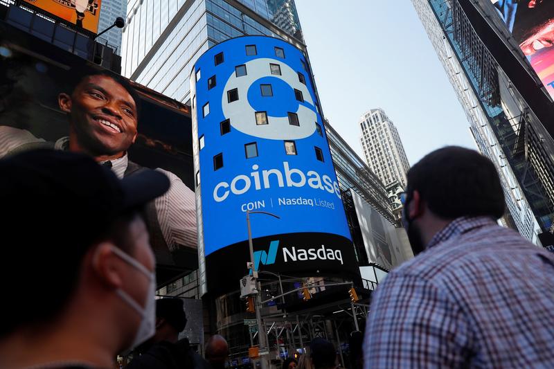 Coinbase se dirige a una valoración de $ 91 mil millones en el debut de Nasdaq