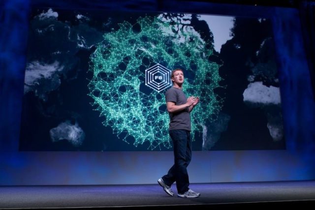 Mark Zuckerber en Facebook F8