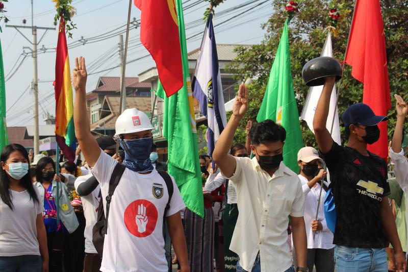 Las fuerzas de seguridad de Myanmar arrestan a un destacado líder de la campaña antigolpista