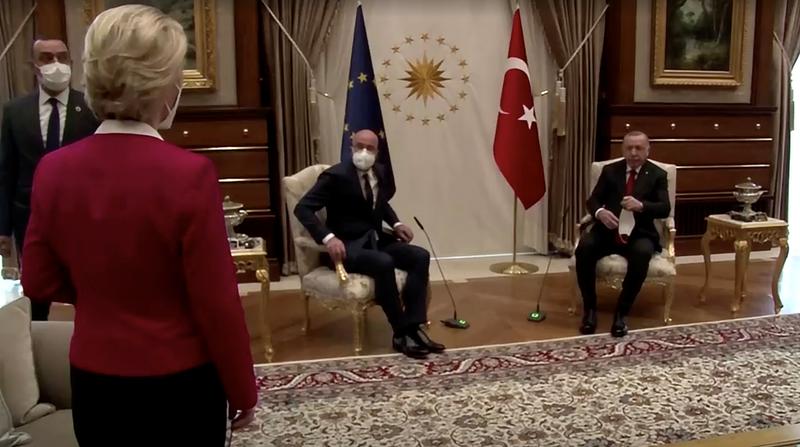 Michel de la UE dice que está durmiendo mal después de un error en el sofá en Turquía