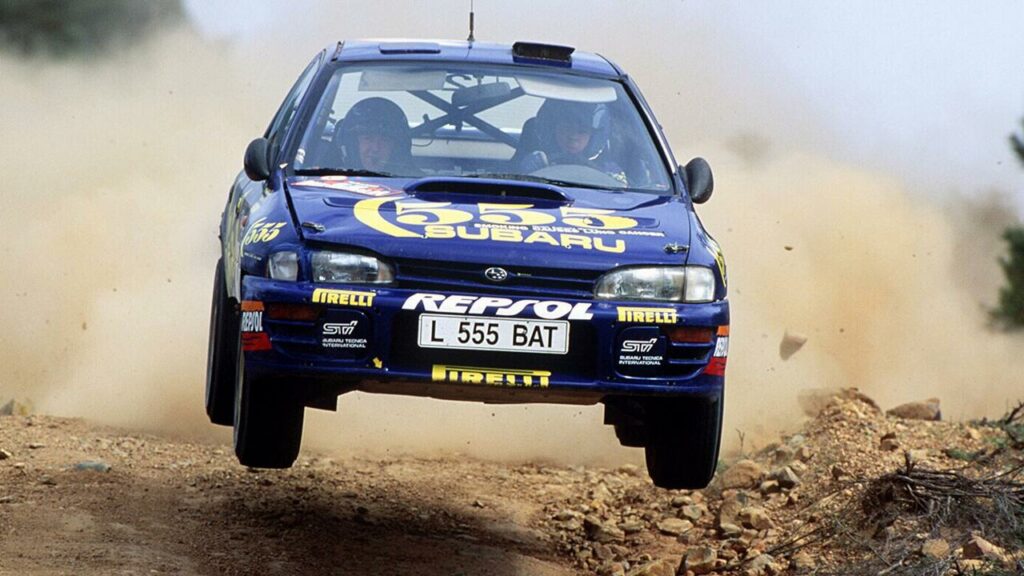 Los australianos venden el famoso Subaru del rally de Colin McRae por Bitcoin