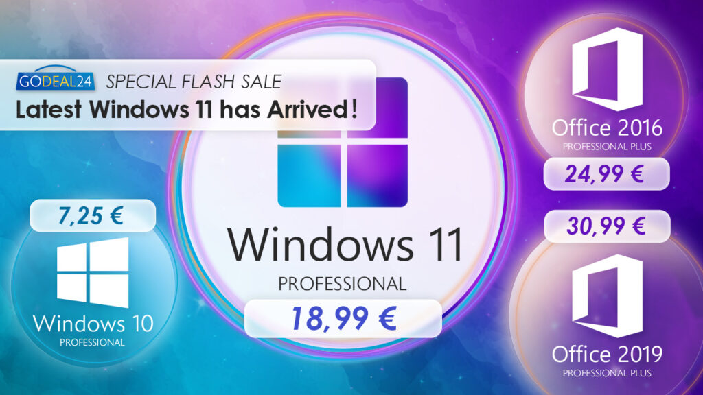 Windows 11 está aquí y estas promociones de GoDeal24 le permiten obtenerlo ahora al mejor precio