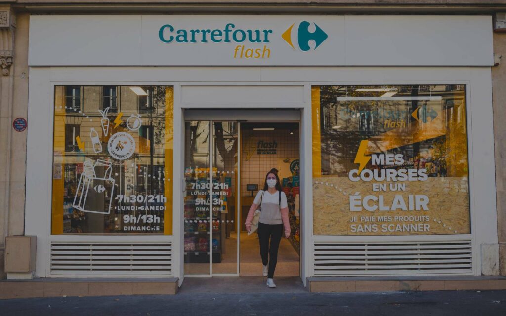 Flash 10/10 a ouvert à Paris ce jeudi 25 novembre. © Carrefour