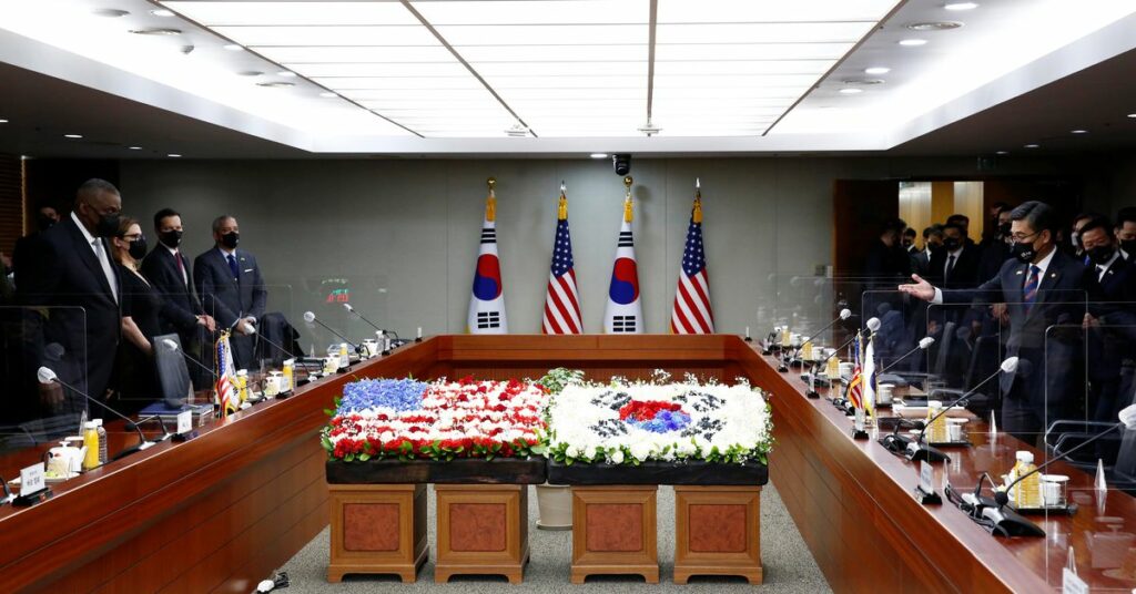EE. UU. Y Corea del Sur miran un papel más amplio en Asia mientras arreglan los planes de Corea del Norte