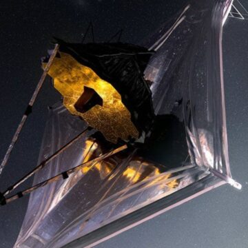 El telescopio James Webb de la NASA despliega un parasol en el espacio