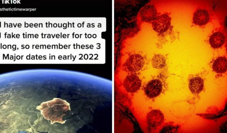 'Time traveller' revela predicciones para 2022, incluida una nueva cepa de Covid y un híbrido humano-chimpancé