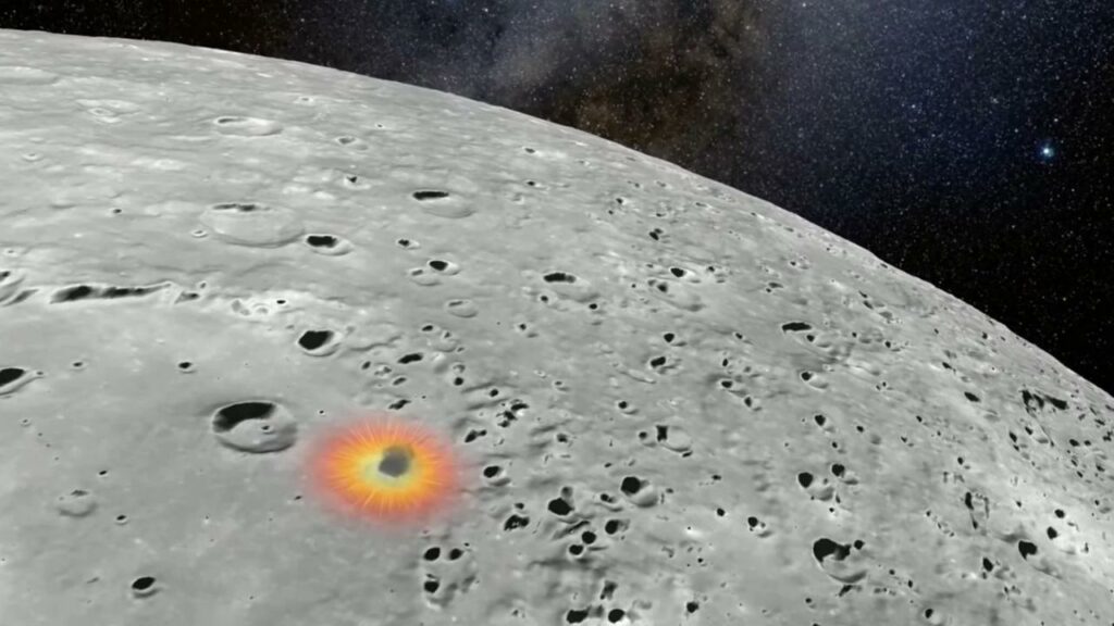 Cómo el cohete de China se estrelló contra la luna |  video