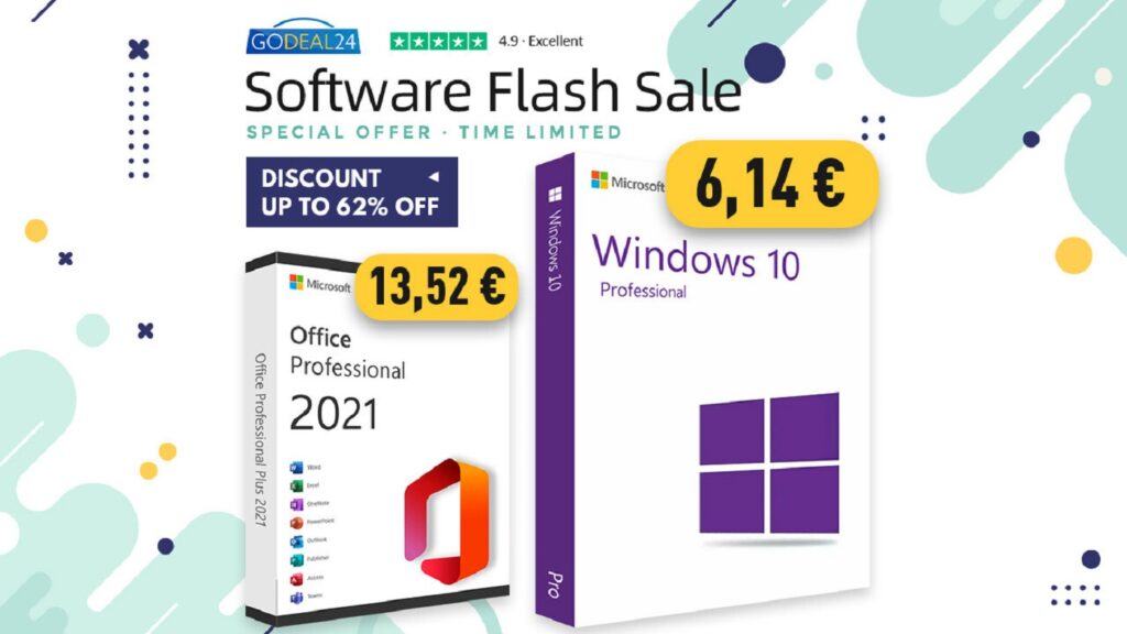 Aproveche las promociones de GoDeal24 para obtener Windows 10 Pro o Microsoft Office a precios bajos