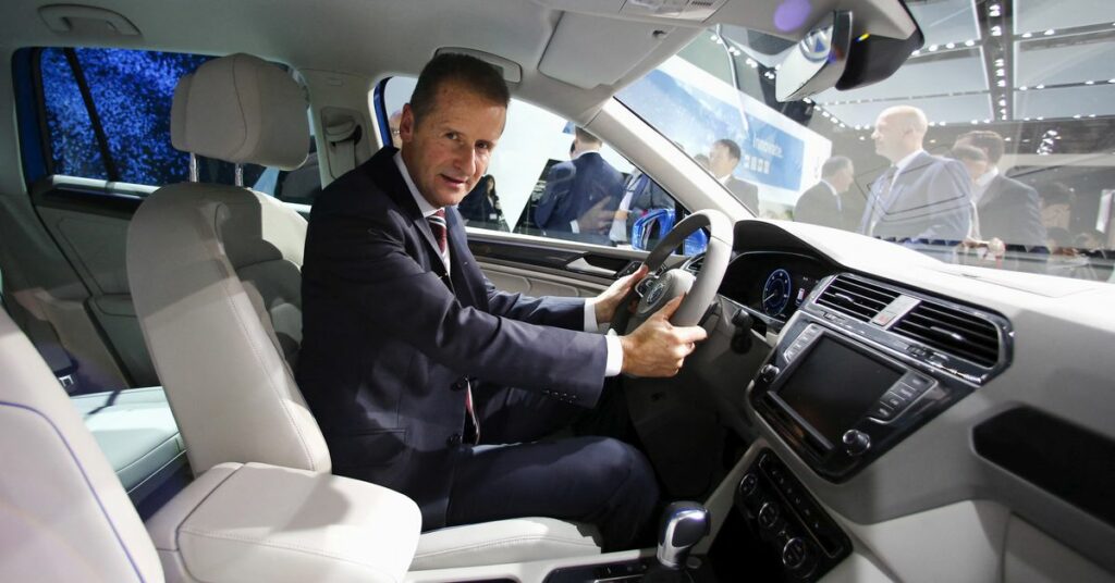 Herbert Diess, el principal disruptor de Volkswagen, está fuera de la pista