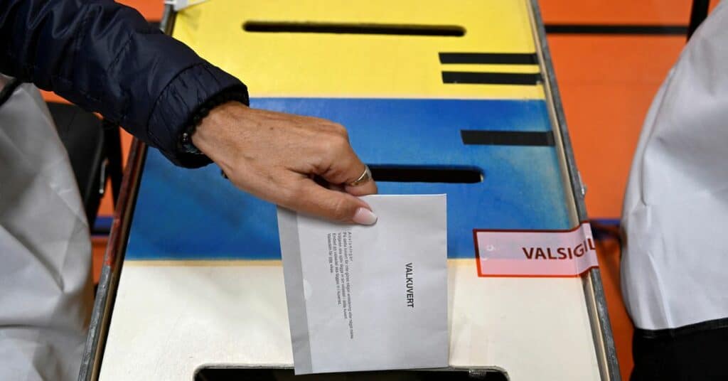 Sweden General Elections in Stockholm