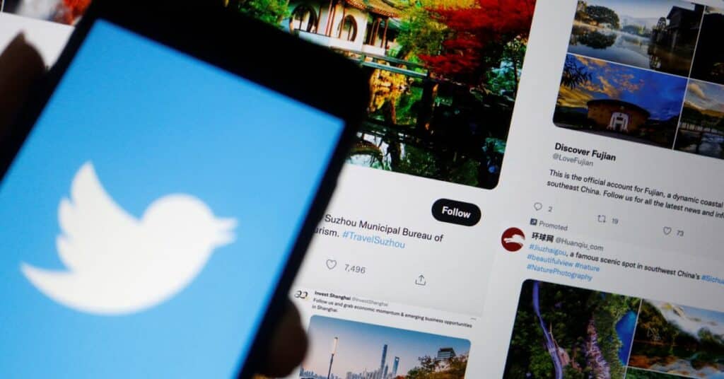 Cómo China se convirtió en un gran negocio para Twitter, desde el bloqueo hasta los cheques azules