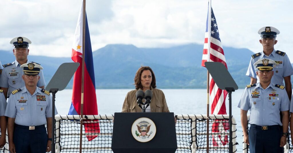 U.S. Vice President Kamala Harris visits Puerto Princesa, Philippines