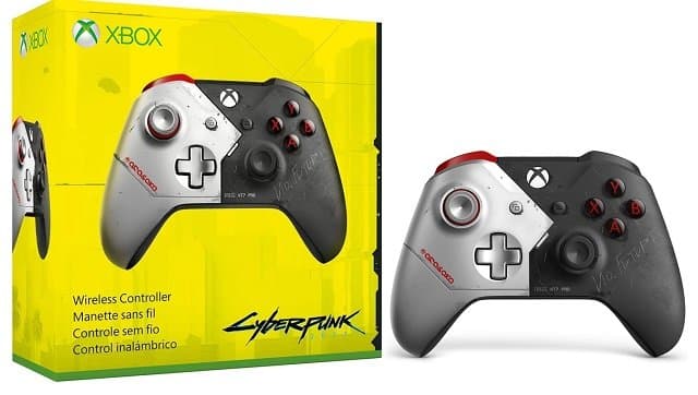 El diseño especial del controlador Xbox de Cyberpunk 2077 se filtró en Amazon