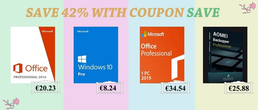 [Promotions de printemps] Disfruta de Windows 10 Pro a 8,24 euros y Office 2016 Pro a 20,23 euros