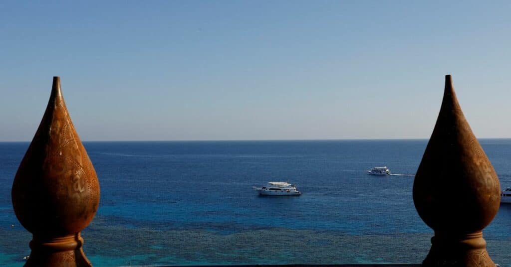 A view of a beach destination Sharm el-Sheikh